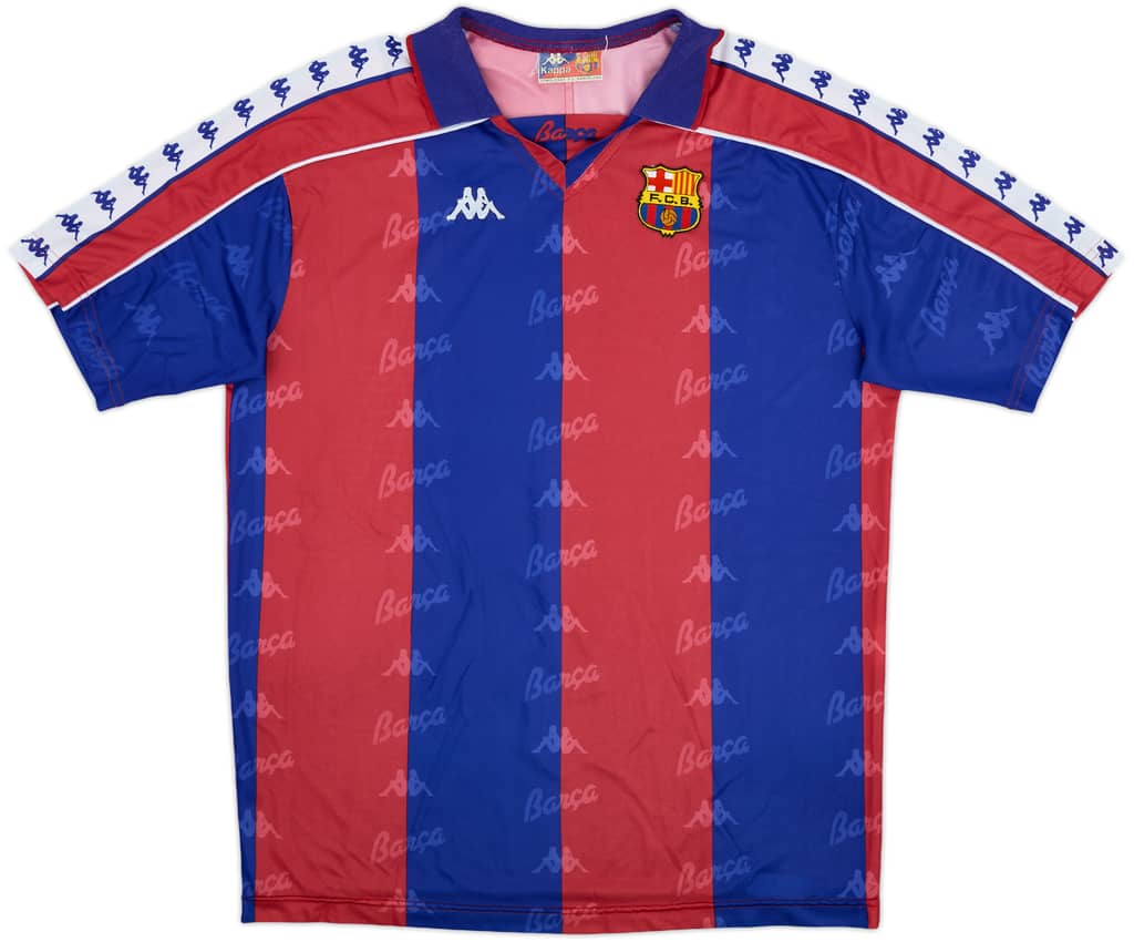 1992-95 Barcelona Home Shirt - 7/10 - (XL)