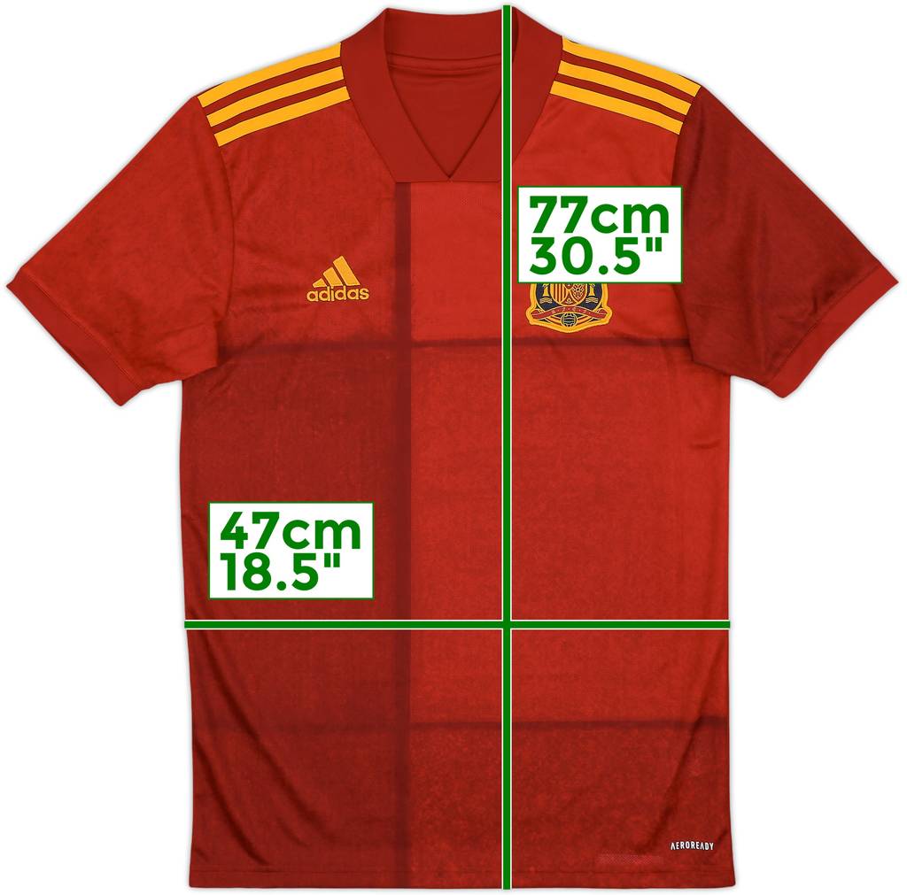 2020-21 Spain Home Shirt - 9/10 - (S)