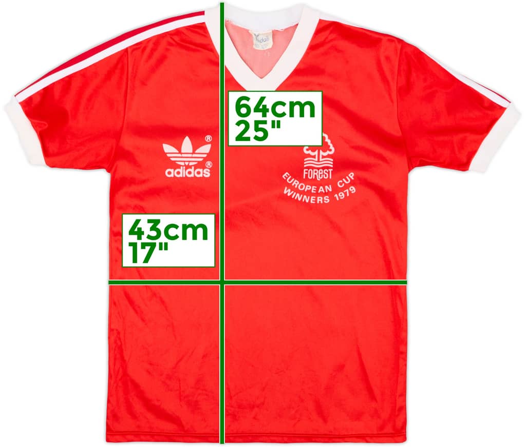 1980-81 Nottingham Forest Home Shirt - 9/10 - (S)