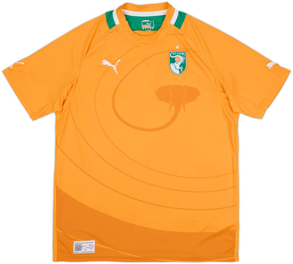 2010-11 Ivory Coast Home Shirt - 9/10 - (L)