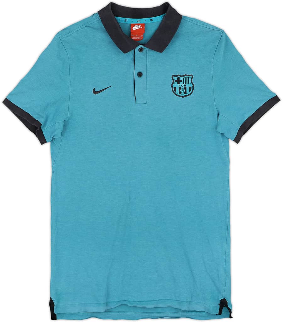 2016-17 Barcelona Nike Polo Shirt - 7/10 - (M)