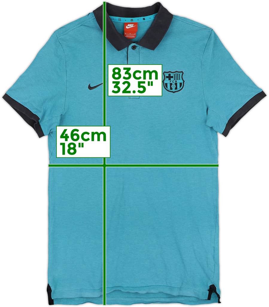 2016-17 Barcelona Nike Polo Shirt - 7/10 - (M)