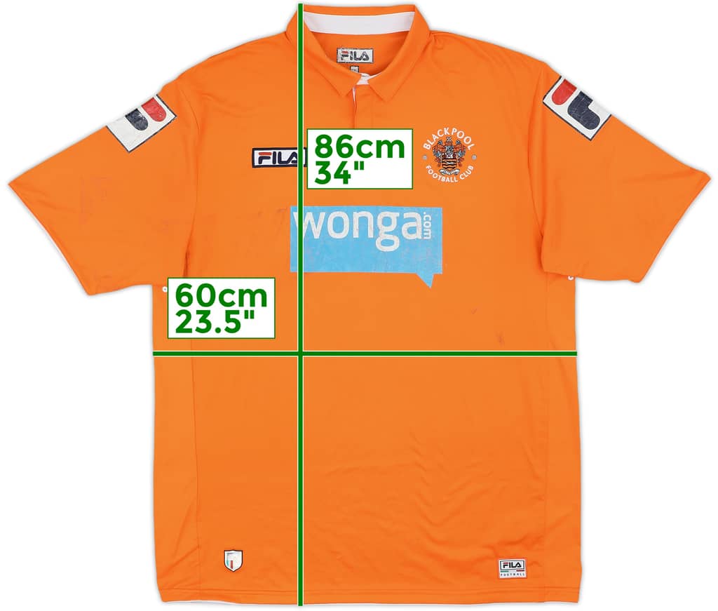 2011-13 Blackpool Home Shirt - 4/10 - (XXL)