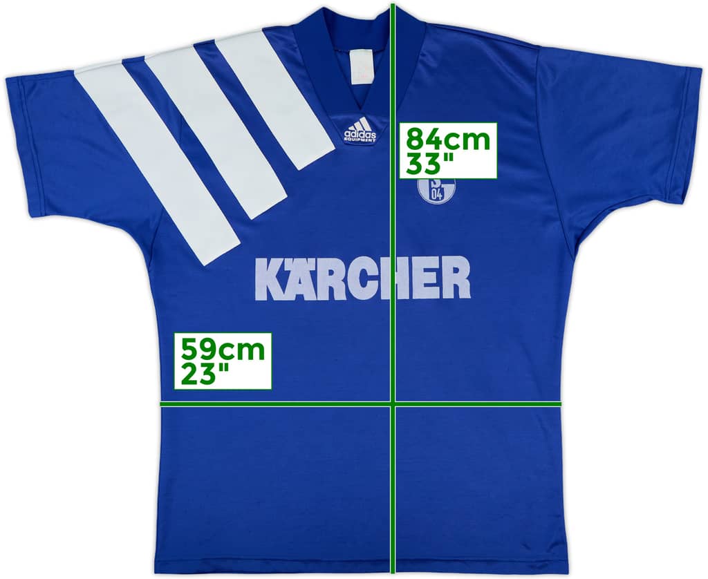 1994-96 Schalke Home Shirt - 6/10 - (XL)