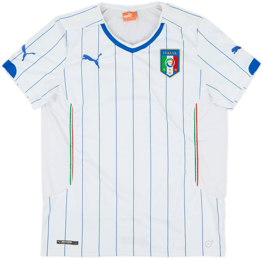 2014-15 Italy Away Shirt - 8/10 - (XL.Boys)