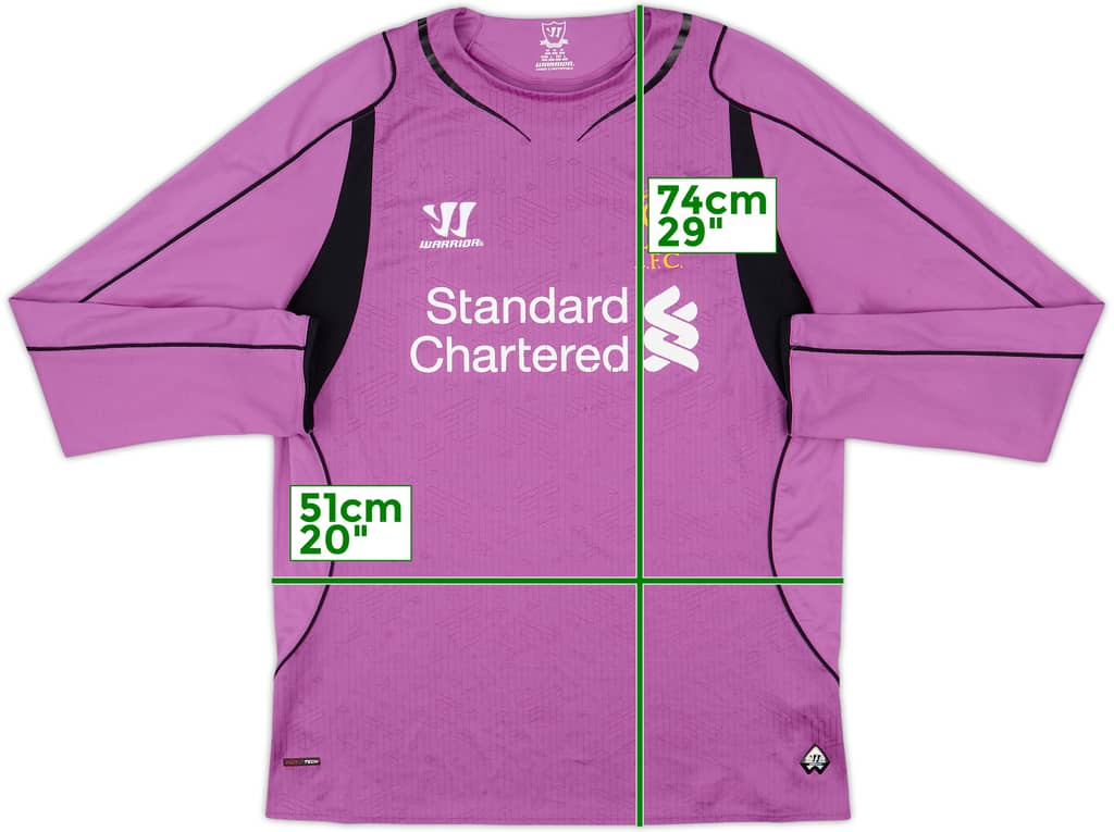 2014-15 Liverpool GK Shirt - 6/10 - (M)