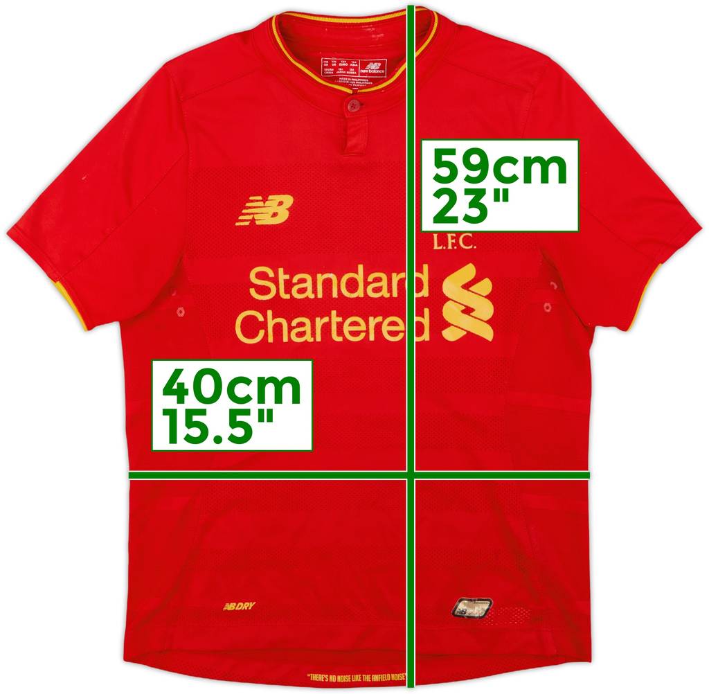 2016-17 Liverpool Home Shirt - 6/10 - (M.Boys)