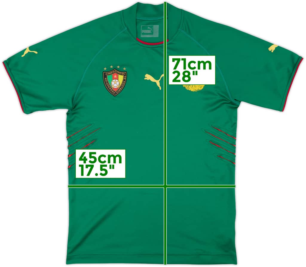 2004-06 Cameroon Home Shirt - 5/10 - (S)