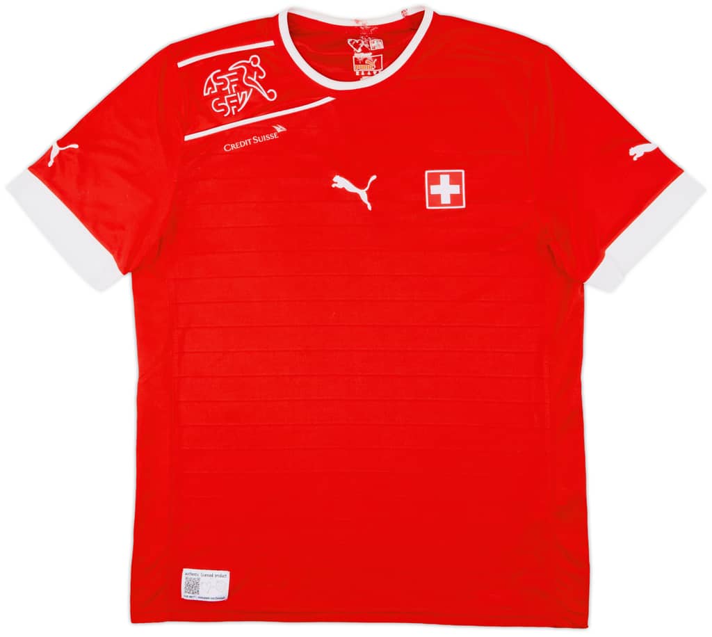 2012-13 Switzerland Home Shirt - 8/10 - (XL)