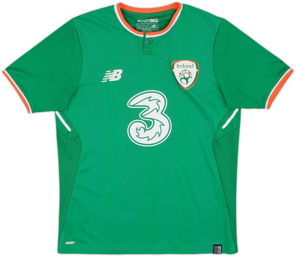 2017-18 Ireland Home Shirt - 7/10 - (S)