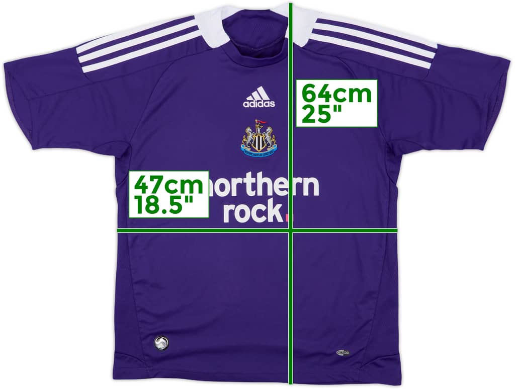 2008-09 Newcastle Away Shirt - 8/10 - (L.Boys)