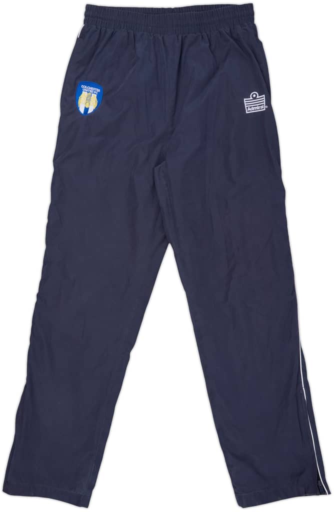 2004-06 Colchester United Admiral Track Pants/Bottoms - 8/10 - (M)