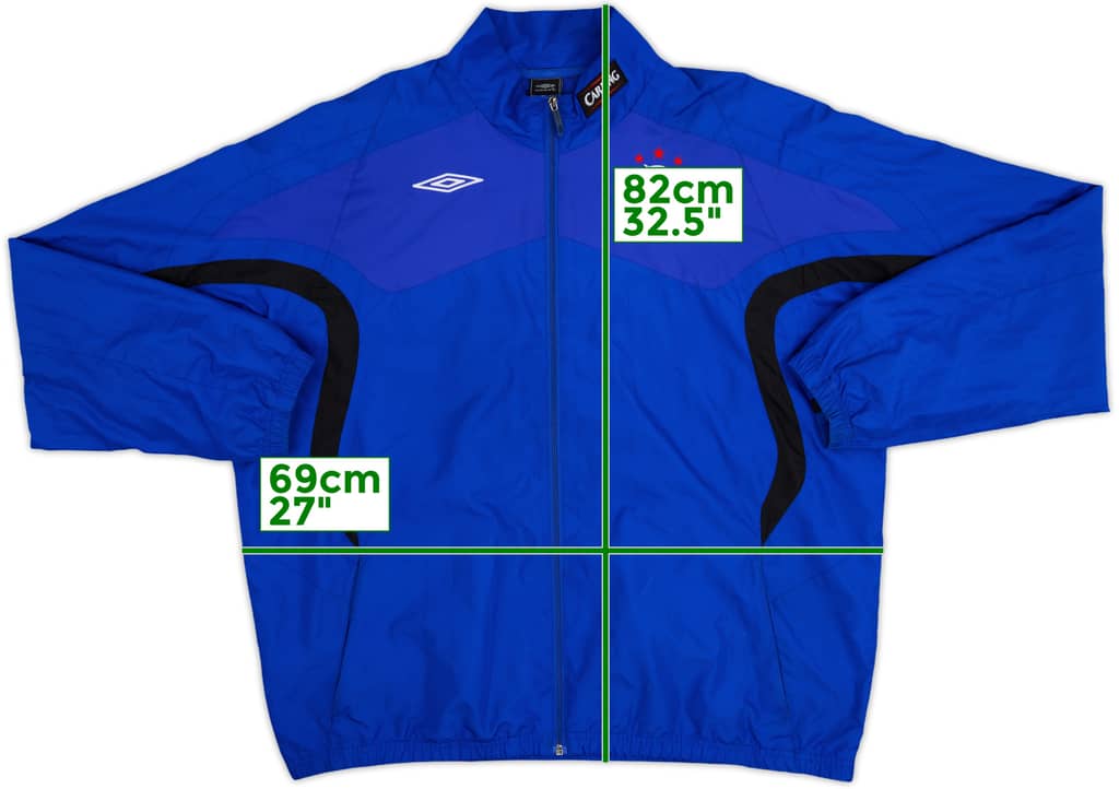 2008-09 Rangers Umbro Track Jacket - 6/10 - (XXL)