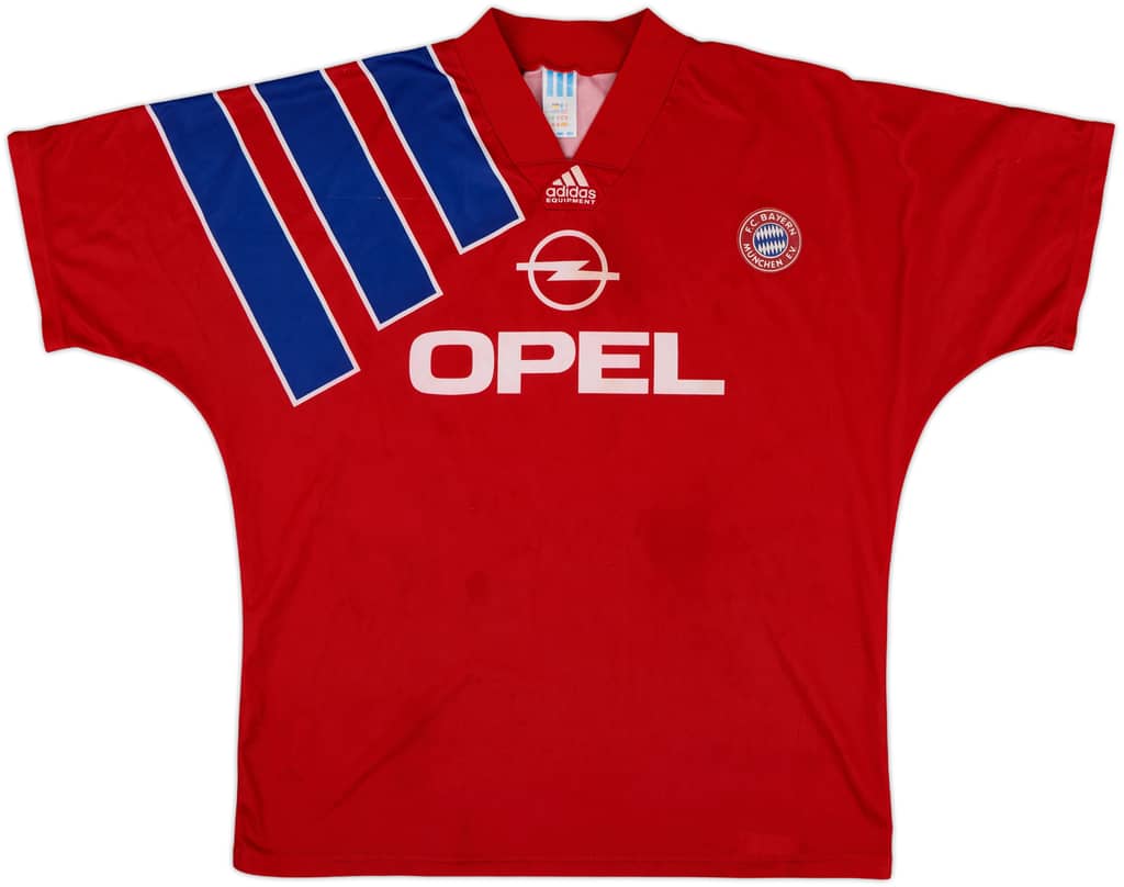1991-93 Bayern Munich Home Shirt - 8/10 - (XL)