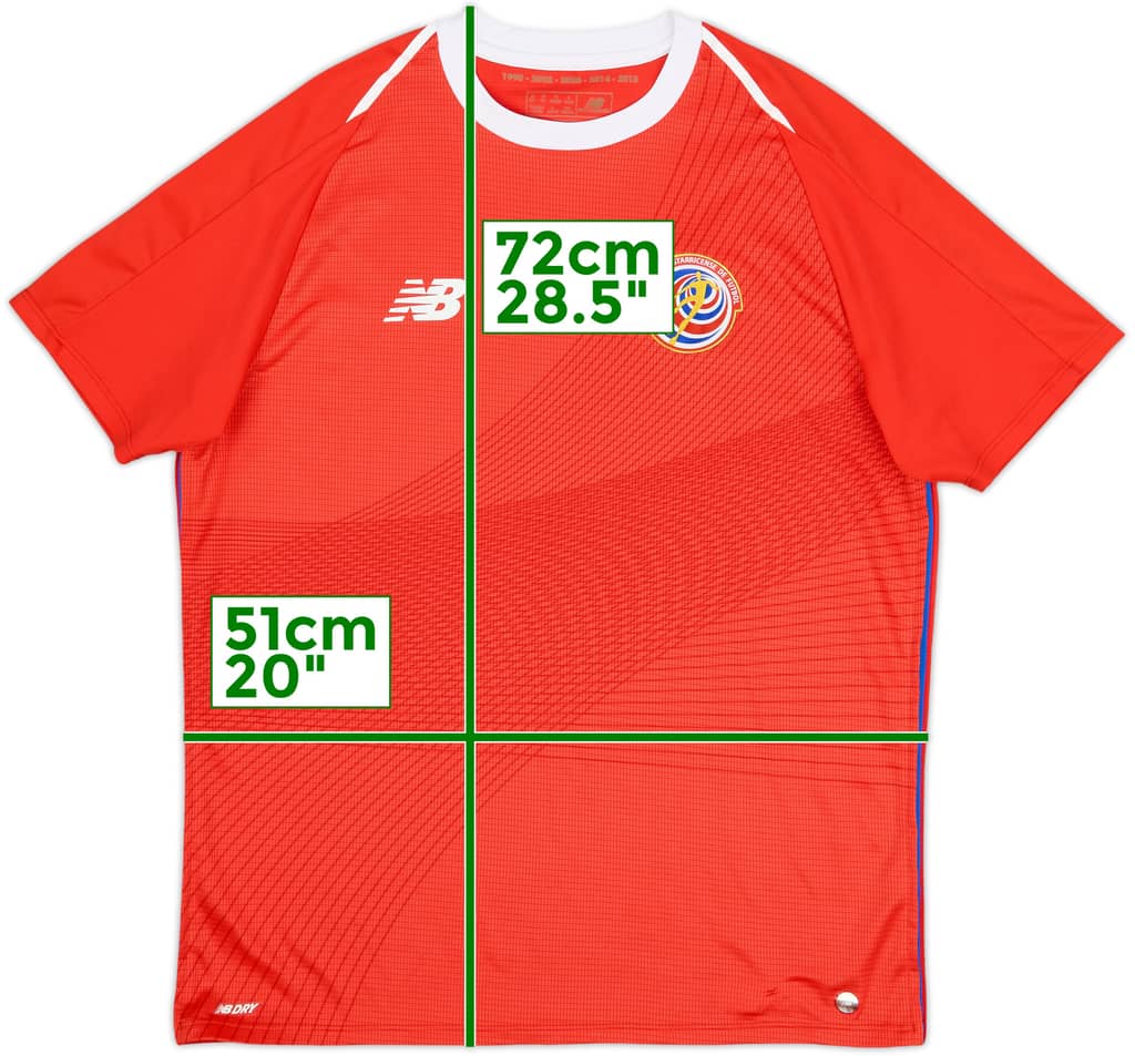 2018-19 Costa Rica Home Shirt - 9/10 - (M)