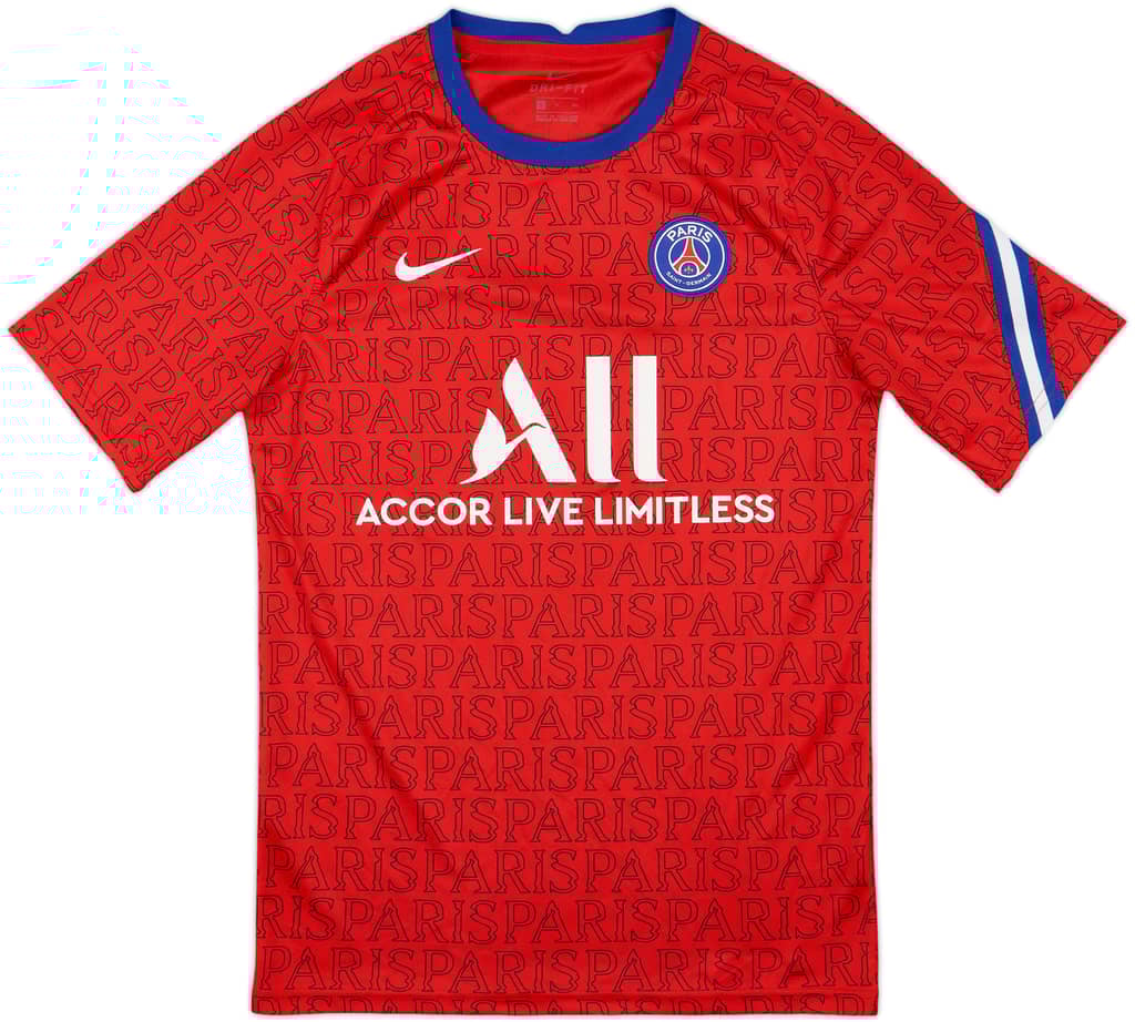 2020-21 Paris Saint-Germain Nike Training Shirt - 8/10 - (S)