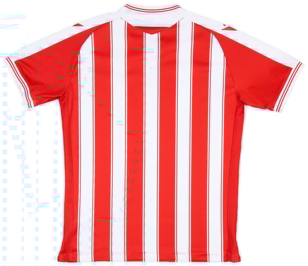 2020-21 Stoke City Home Shirt - 7/10 - (L.Boys)