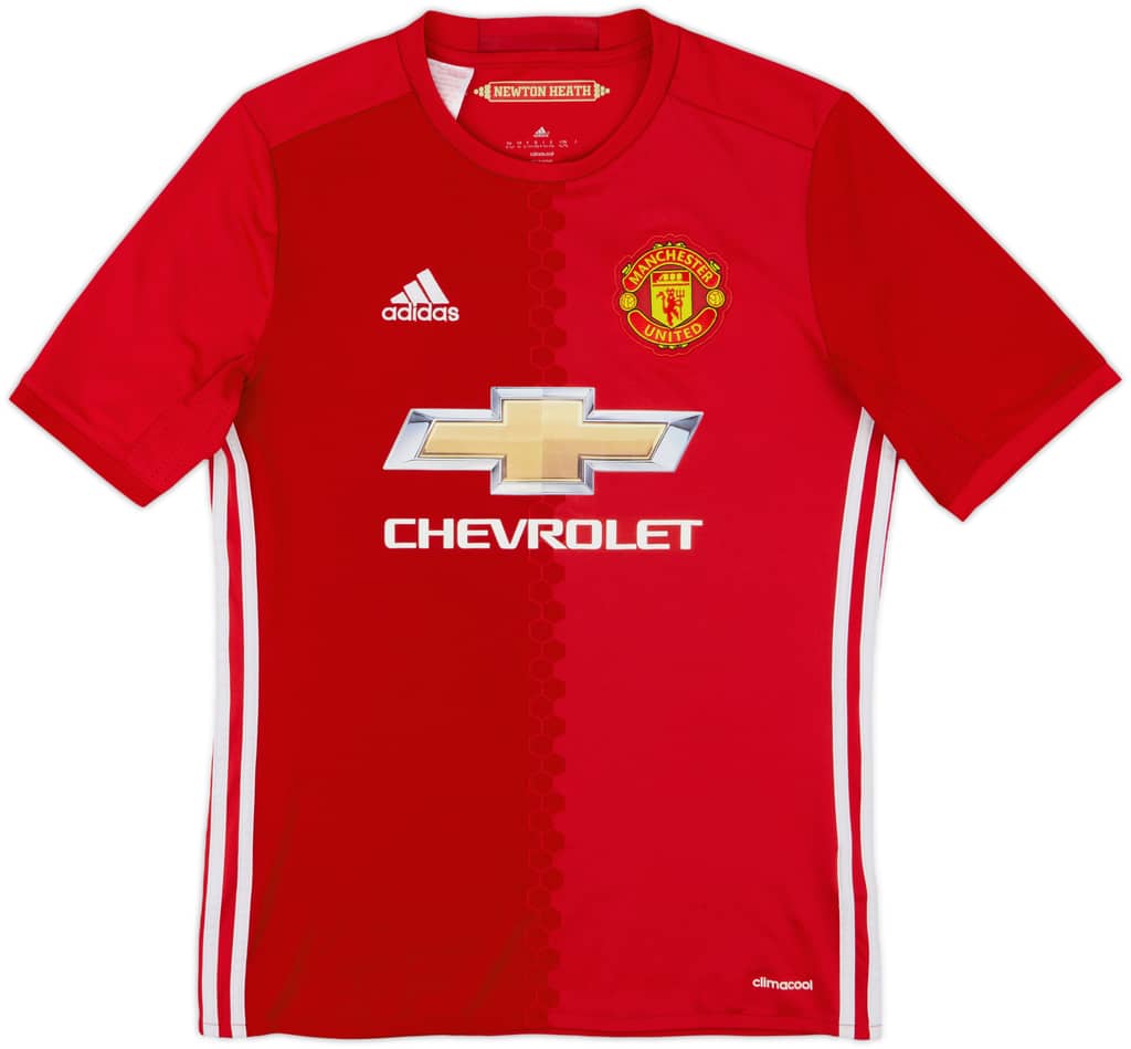 2016-17 Manchester United Home Shirt - 6/10 - (XL.Boys)