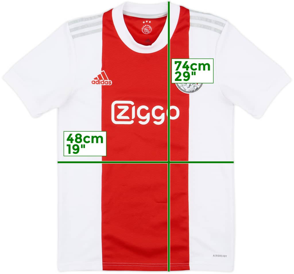 2021-22 Ajax Home Shirt - 8/10 - (S)