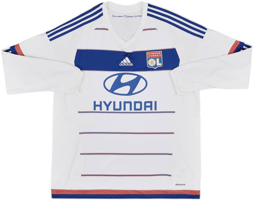 2015-16 Lyon Home L/S Shirt - 8/10 - (XL)