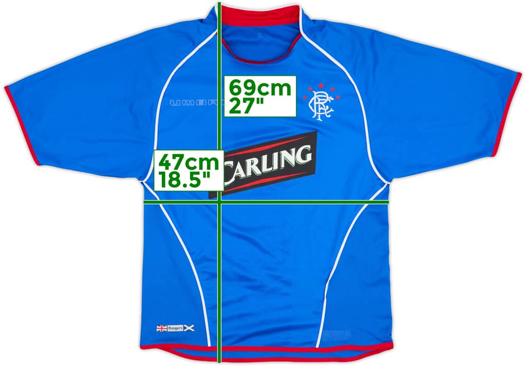 2005-06 Rangers Home Shirt - 5/10 - (S)