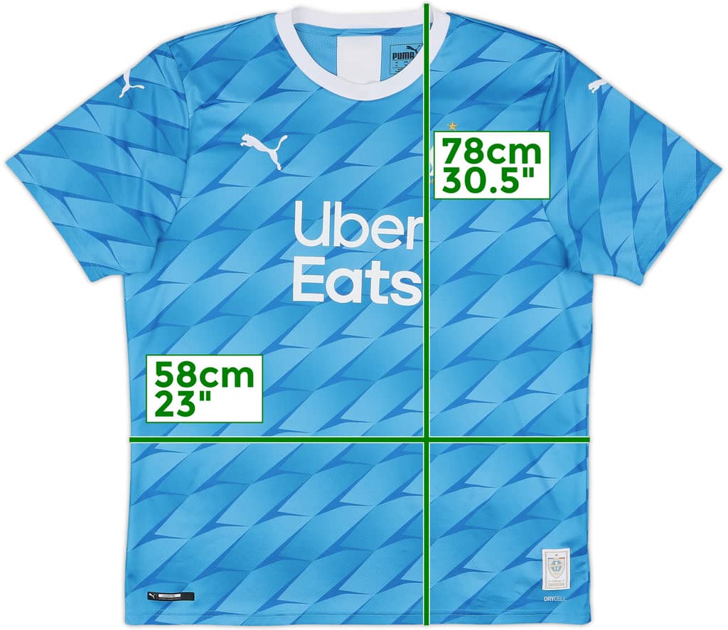 2019-20 Olympique Marseille Away Shirt - 9/10 - (XL)