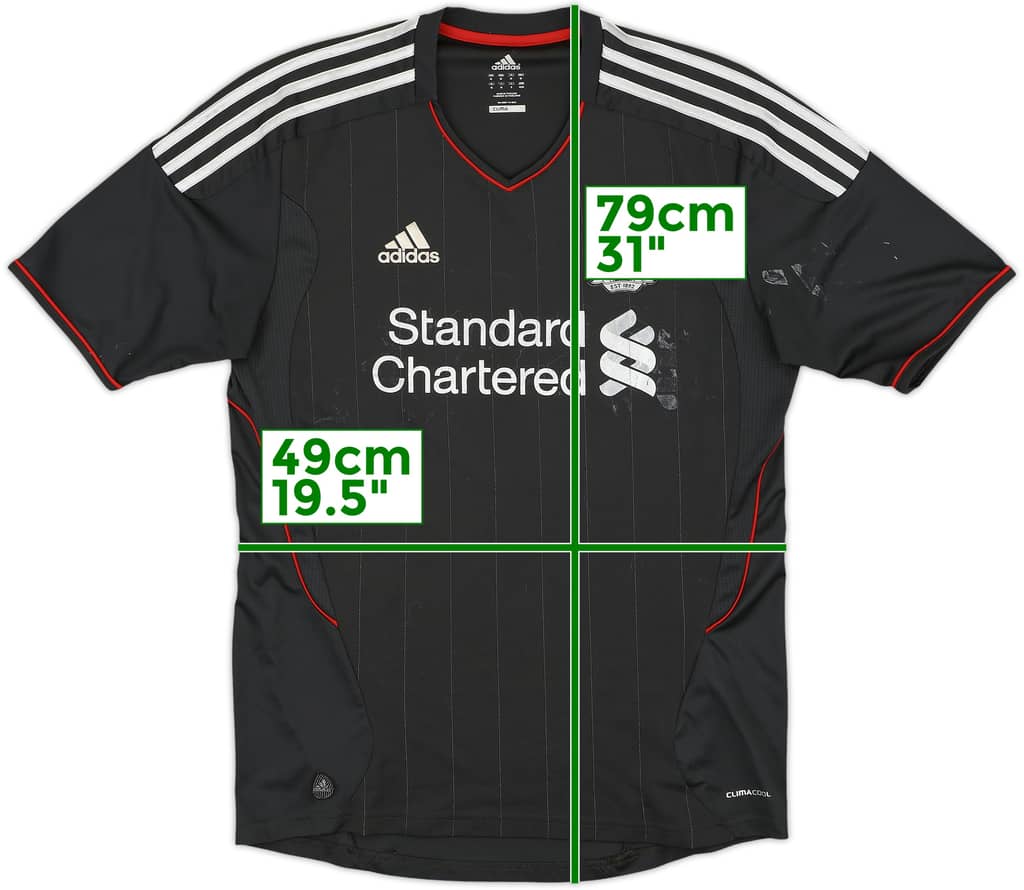 2011-12 Liverpool Away Shirt - 4/10 - (M)