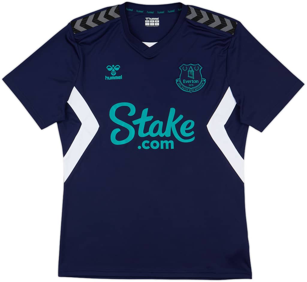 2020-21 Everton Hummel Training Shirt - 7/10 - (L)