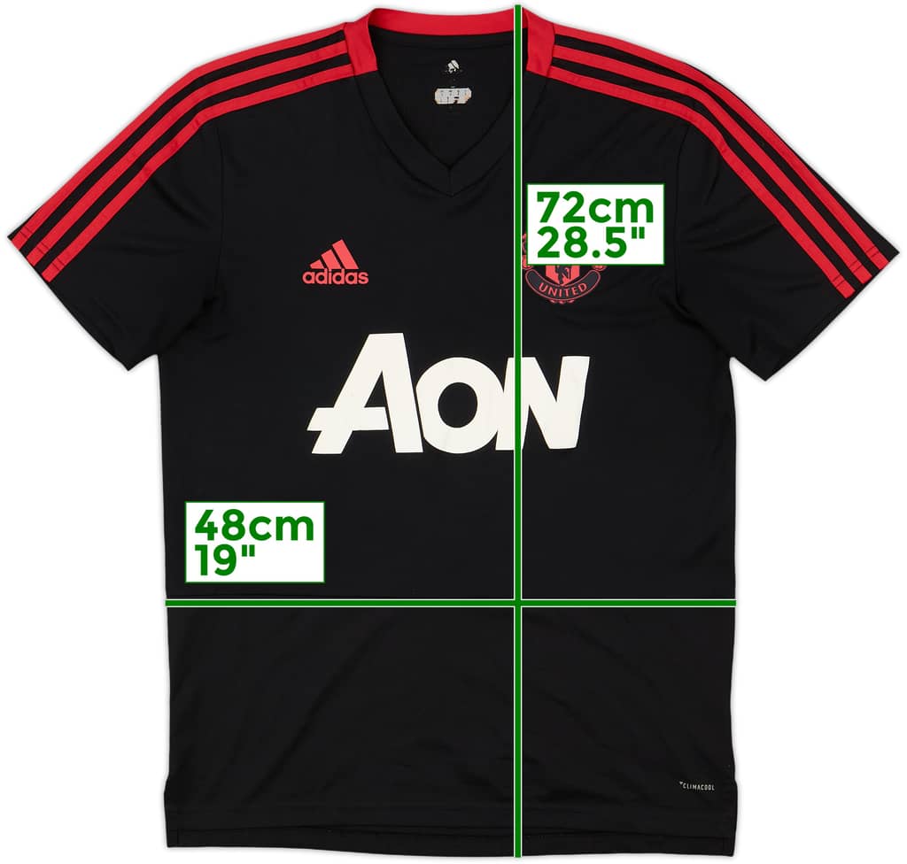 2018-19 Manchester United adidas Training Shirt - 6/10 - (S)