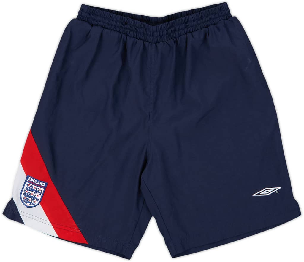 2002-04 England Umbro Training Shorts - 8/10 - (M)