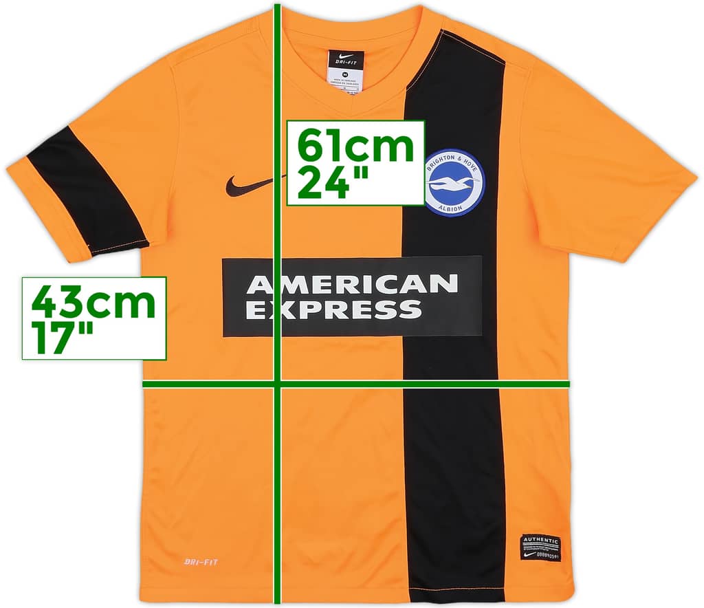 2014-15 Brighton Third Shirt - 9/10 - (M.Boys)