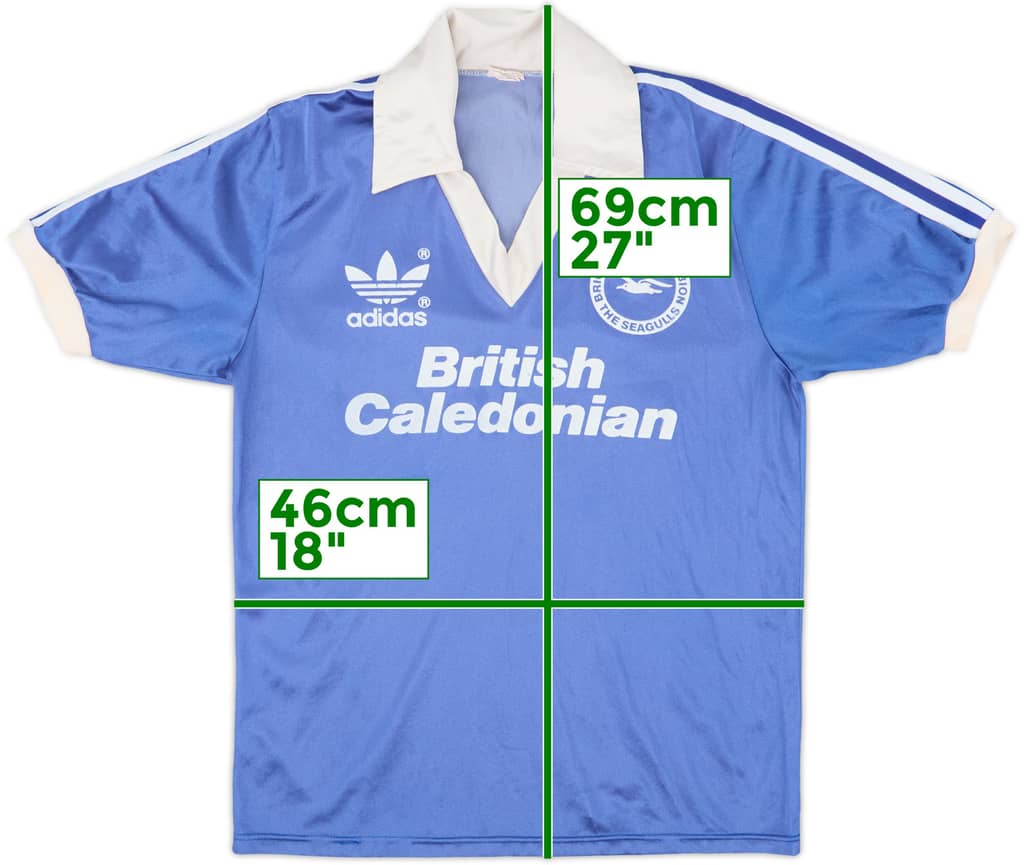 1980-83 Brighton Home Shirt - 9/10 - (S)