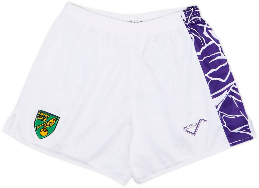 1992-94 Norwich Away Shorts - 9/10 - (S)