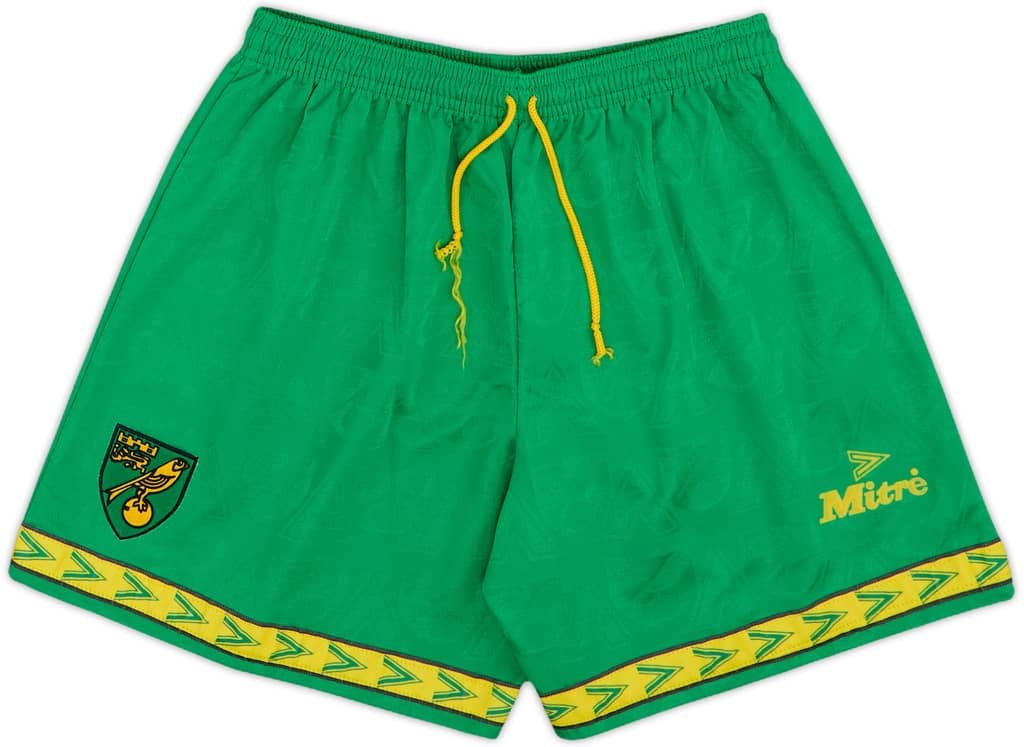 1994-96 Norwich Home Shorts - 9/10 - (L)