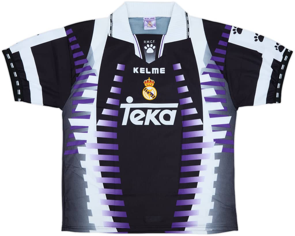 1997-98 Real Madrid Third Shirt - 8/10 - (XL)