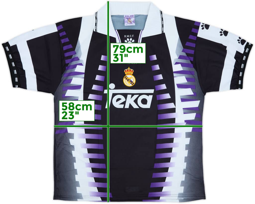 1997/98 REAL MADRID レアル・マドリード KELME ケルメ 1997-98 Real Madrid Kelme 'Copa Europa 1998' Leisure Shirt (L)