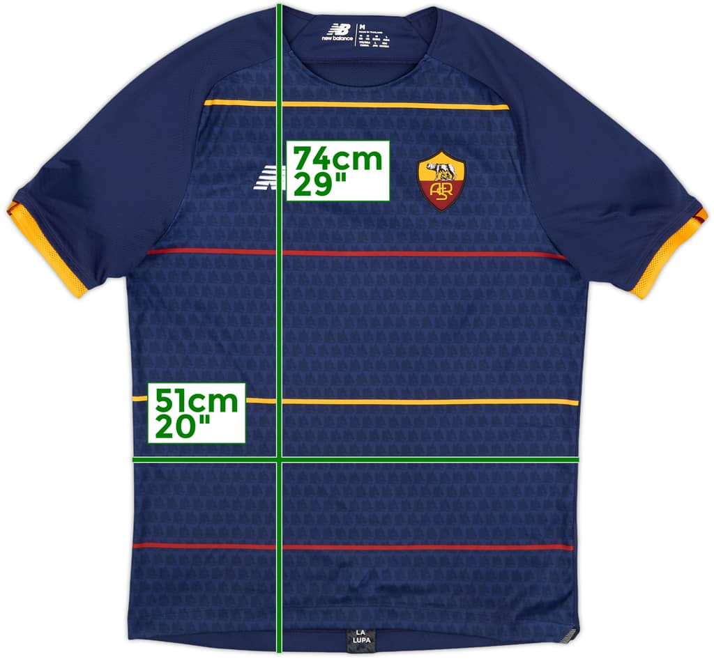 2021-22 Roma Fourth Shirt - 10/10 - (M)