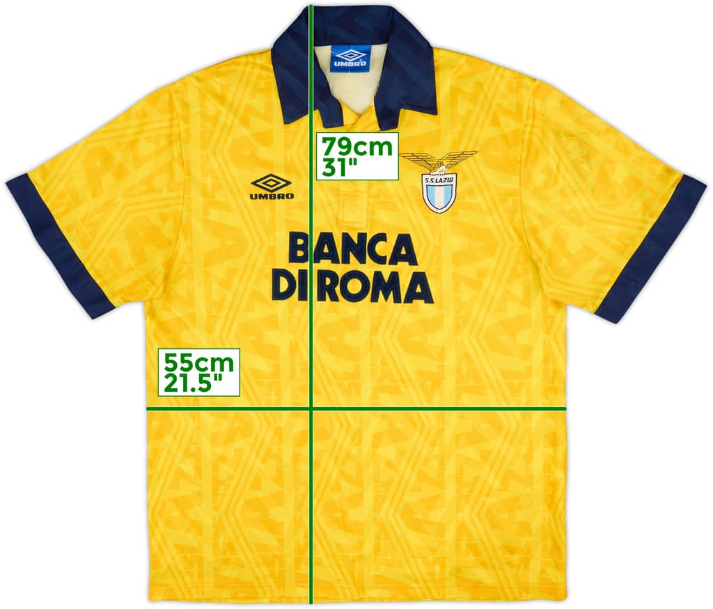 1993-94 Lazio Away Shirt - 9/10 - (L)