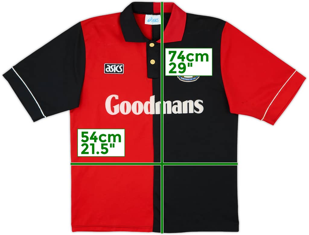 1993-95 Portsmouth Away Shirt - 8/10 - (L)