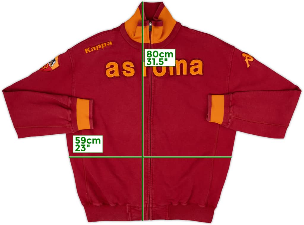 2007-08 Roma Kappa Track Jacket - 8/10 - (XXL)