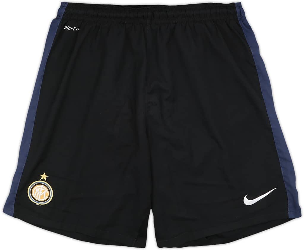 2013-14 Inter Milan Home Shorts - 9/10 - (XL)