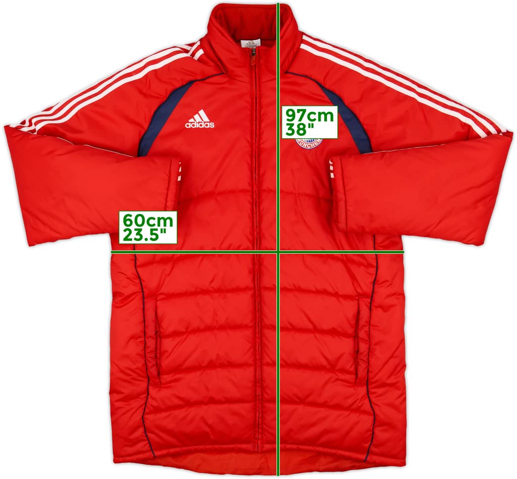 2006-07 Bayern Munich Padded Bench Coat - 7/10 - (M)