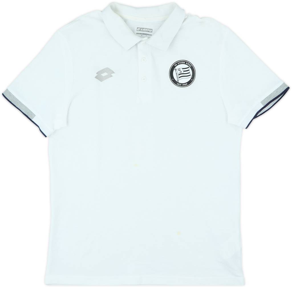 2016-17 Sturm Graz Lotto Polo Shirt - 6/10 - (M)