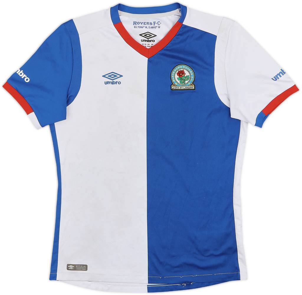 2016-17 Blackburn Home Shirt - 5/10 - (XL.Boys)