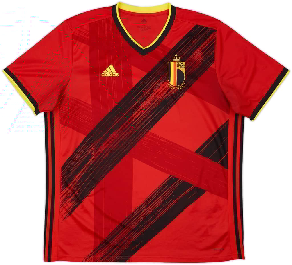 2020-21 Belgium Home Shirt 