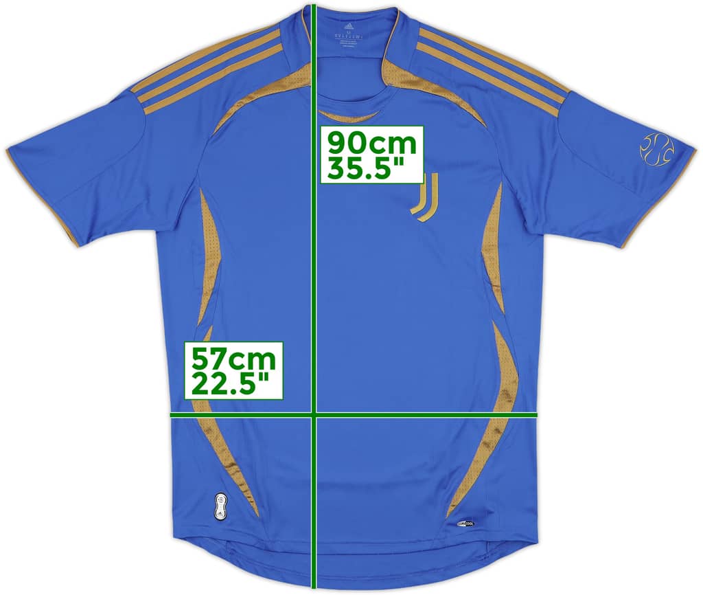 2021-22 Juventus adidas Teamgeist Training Shirt - 10/10 - (M)