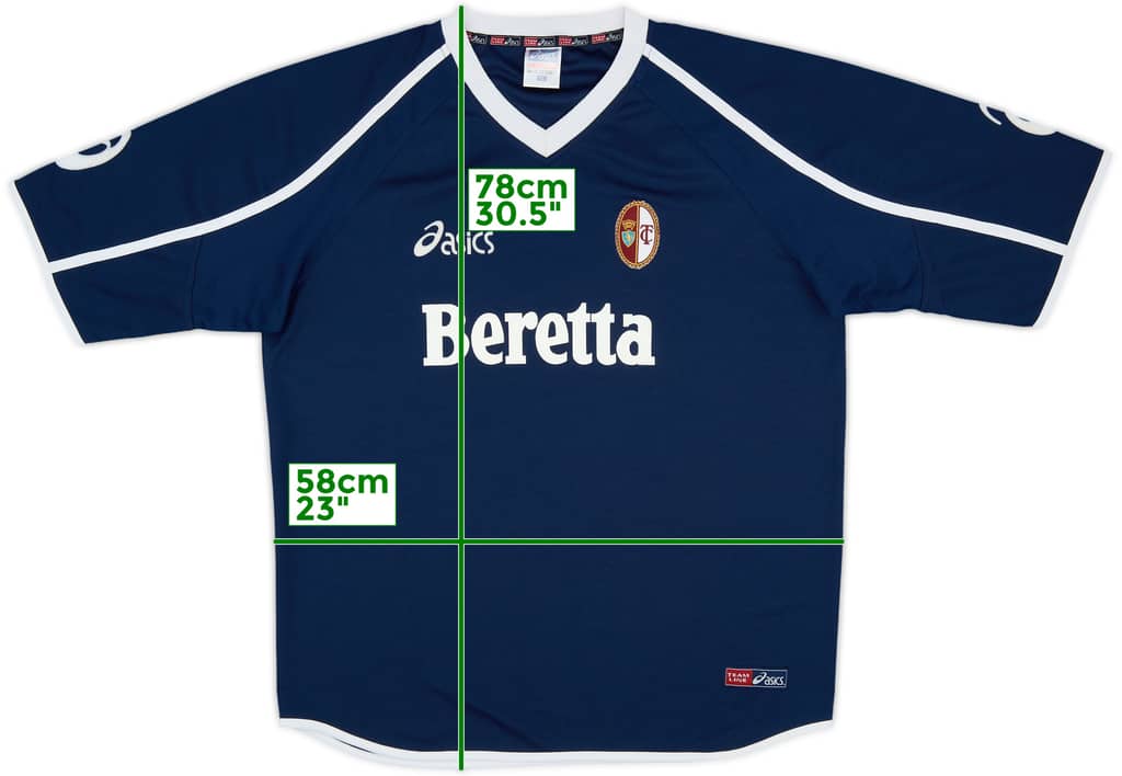 2003-04 Torino Asics Training Shirt - 9/10 - (XL)