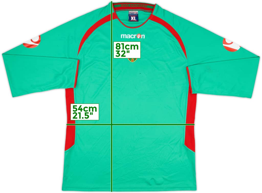 2007-08 Ternana Macron Training L/S Shirt - 7/10 - (XL)