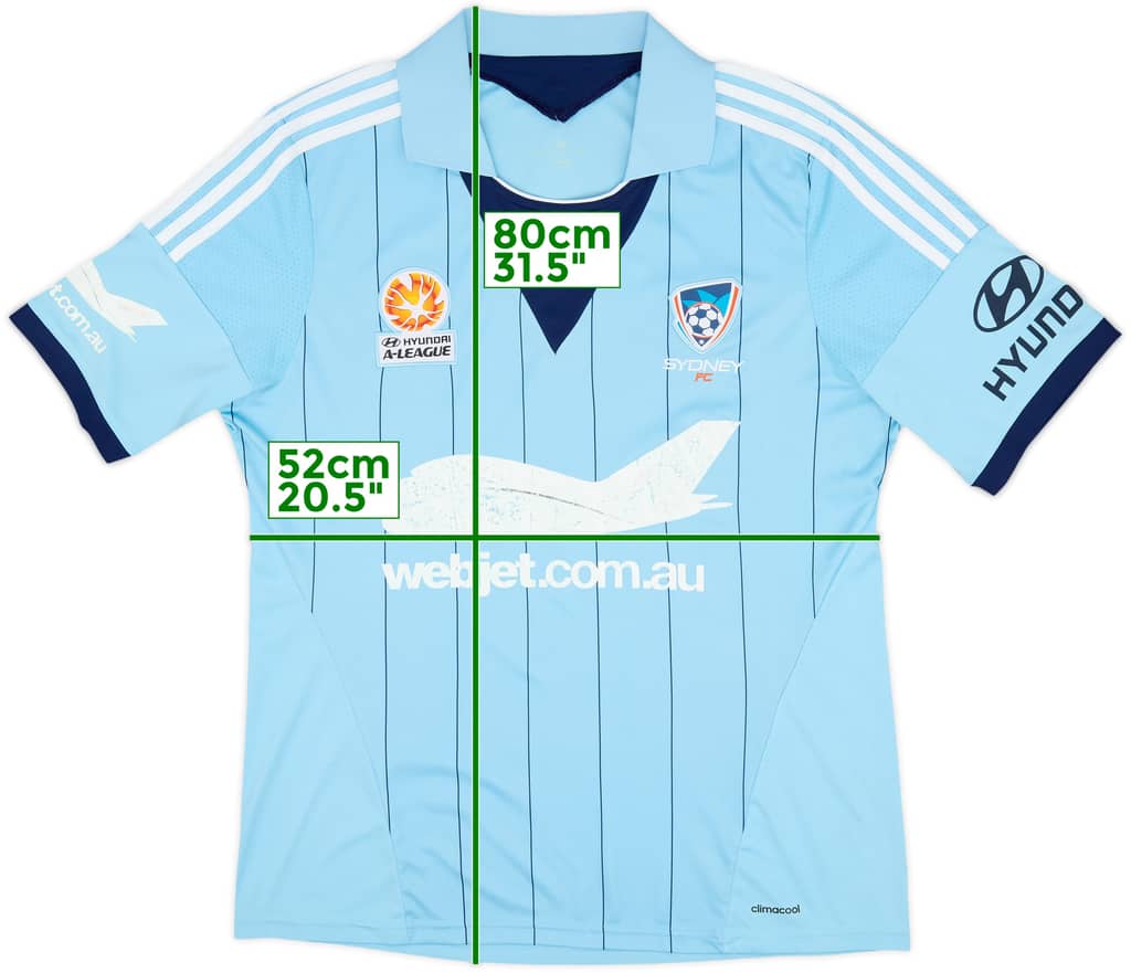 2013-14 Sydney FC Home Shirt - 5/10 - (L)