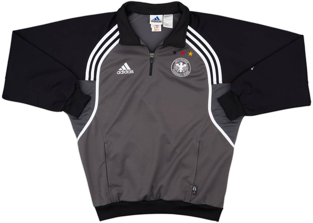 2000-02 Germany adidas 1/4 Zip Training Top - 9/10 - (M/L)